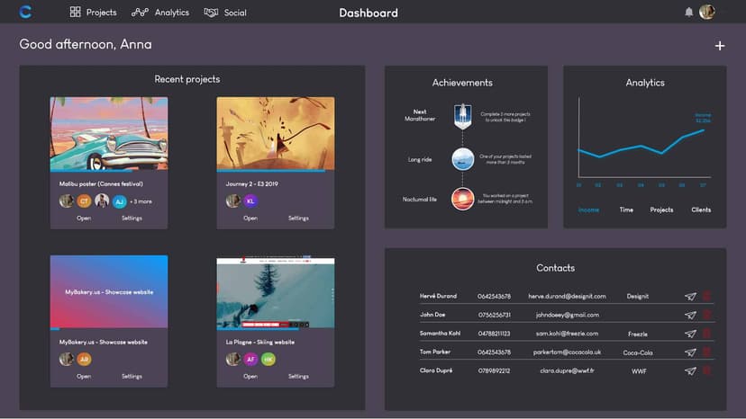 Creaflow screenshot 1